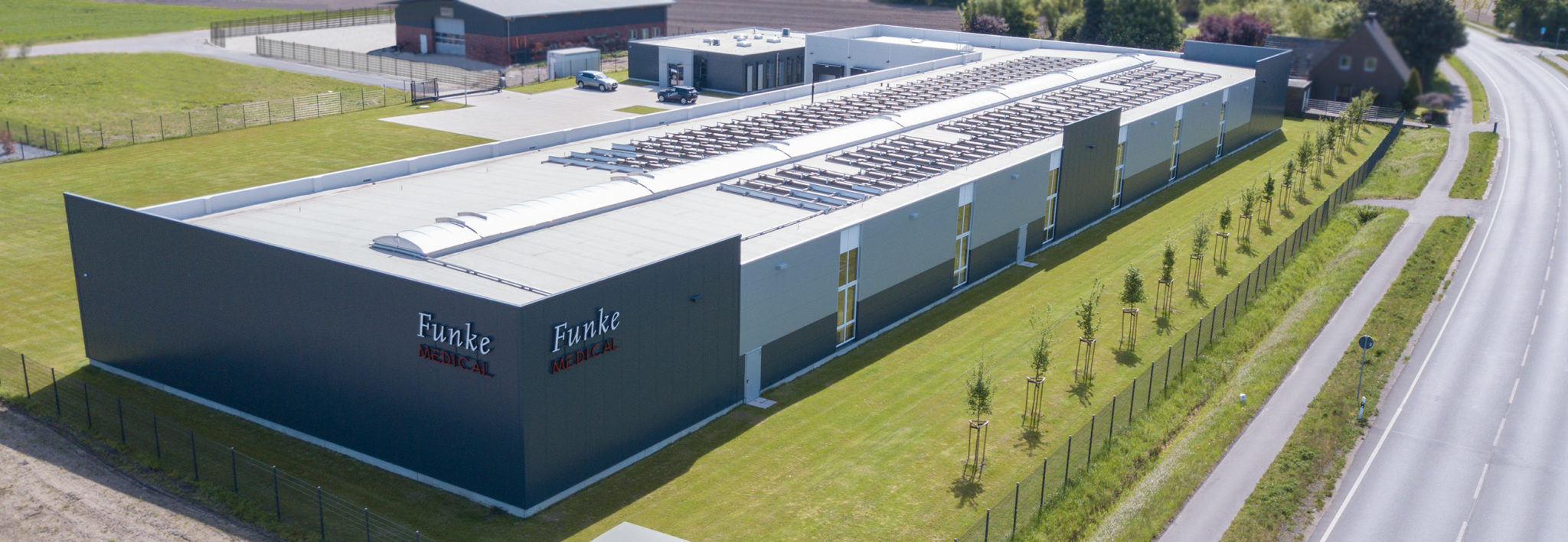 Luftaufnahme Unternehmen in Raesfeld