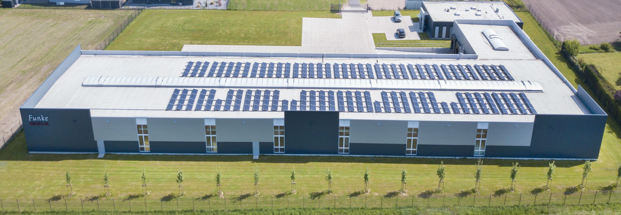 Luftaufnahme Unternehmen in Raesfeld