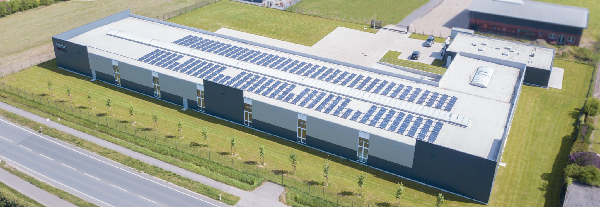 Luftaufnahme Unternehmen in Raesfeld